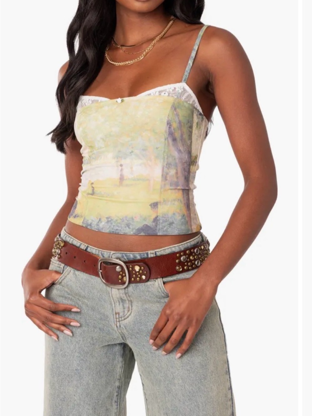 Edikted Picture Perfect Lace Bra Top – Size XS